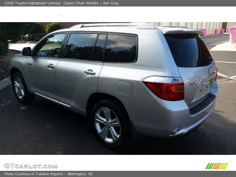 Classic Silver Metallic / Ash Gray 2008 Toyota Highlander Limited