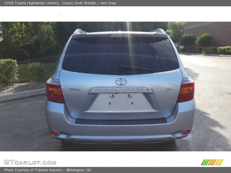 Classic Silver Metallic / Ash Gray 2008 Toyota Highlander Limited