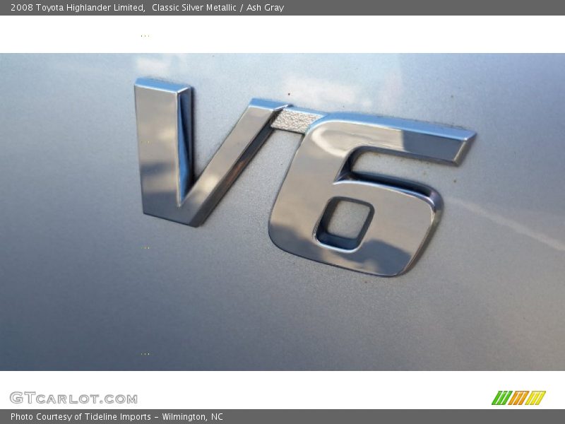 Classic Silver Metallic / Ash Gray 2008 Toyota Highlander Limited