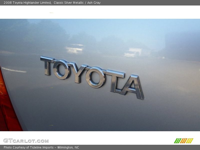 Classic Silver Metallic / Ash Gray 2008 Toyota Highlander Limited