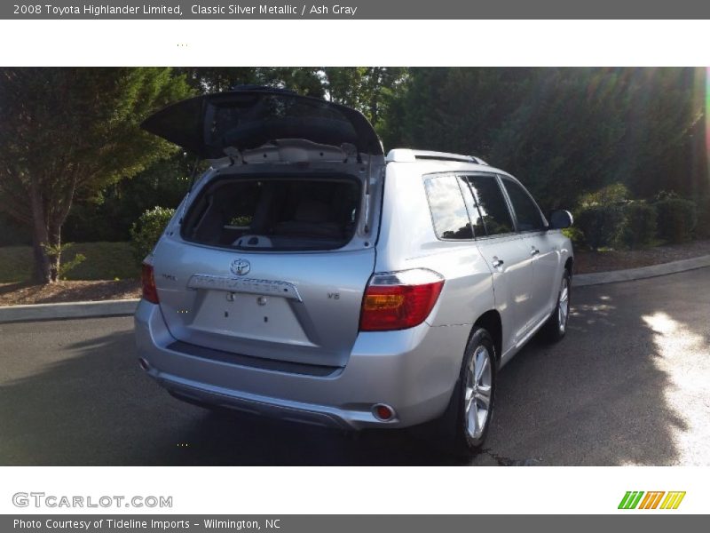 Classic Silver Metallic / Ash Gray 2008 Toyota Highlander Limited