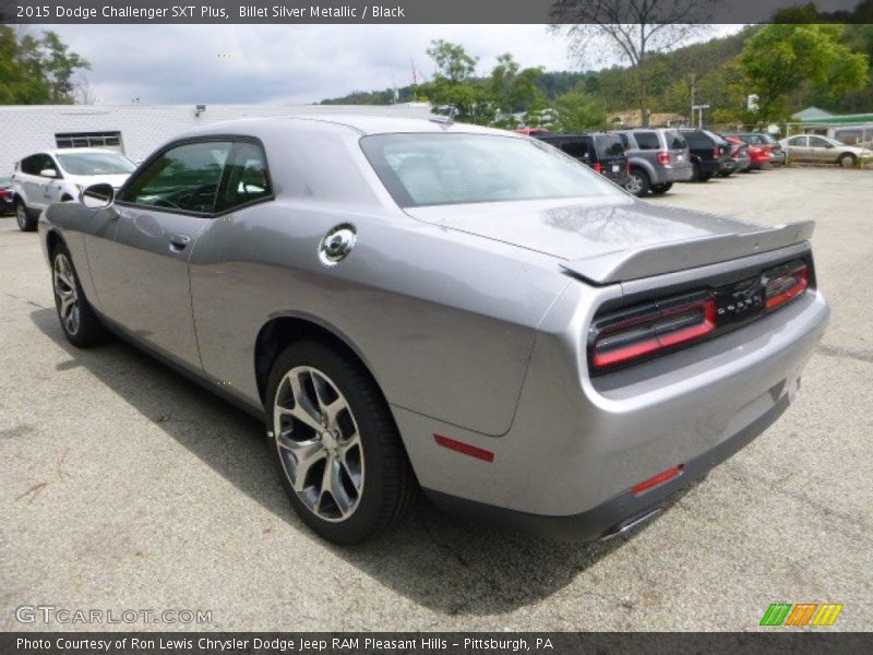 Billet Silver Metallic / Black 2015 Dodge Challenger SXT Plus