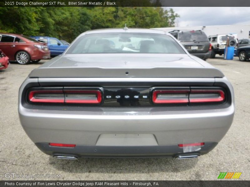 Billet Silver Metallic / Black 2015 Dodge Challenger SXT Plus