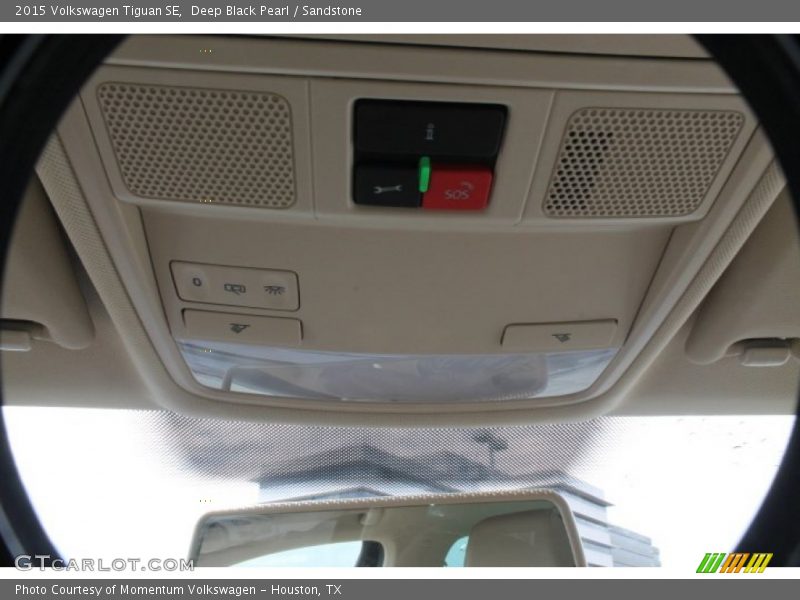 Deep Black Pearl / Sandstone 2015 Volkswagen Tiguan SE