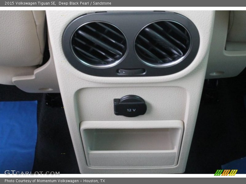 Deep Black Pearl / Sandstone 2015 Volkswagen Tiguan SE