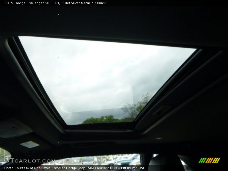 Billet Silver Metallic / Black 2015 Dodge Challenger SXT Plus