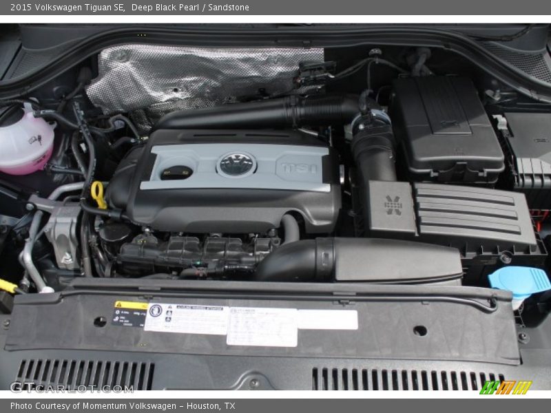 Deep Black Pearl / Sandstone 2015 Volkswagen Tiguan SE