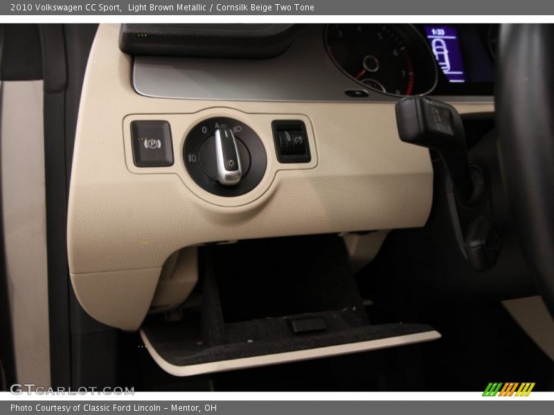Light Brown Metallic / Cornsilk Beige Two Tone 2010 Volkswagen CC Sport