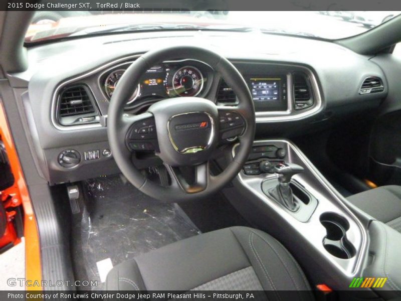  2015 Challenger SXT Black Interior
