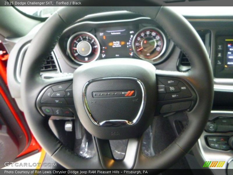 TorRed / Black 2015 Dodge Challenger SXT