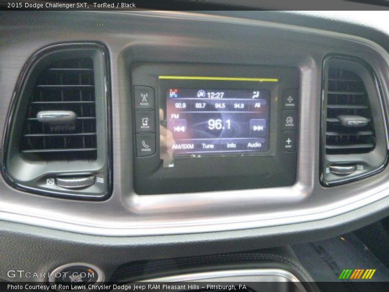 TorRed / Black 2015 Dodge Challenger SXT