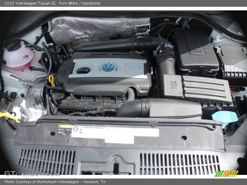  2015 Tiguan SE Engine - 2.0 Liter TSI Turbocharged DOHC 24-Valve VVT 4 Cylinder