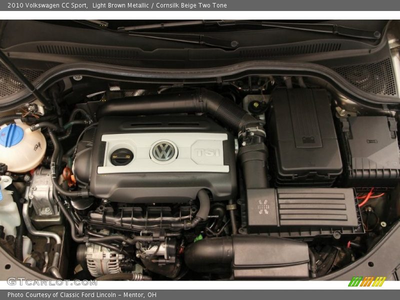 Light Brown Metallic / Cornsilk Beige Two Tone 2010 Volkswagen CC Sport