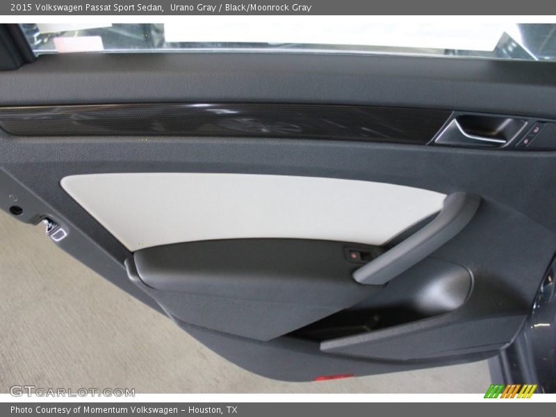 Urano Gray / Black/Moonrock Gray 2015 Volkswagen Passat Sport Sedan