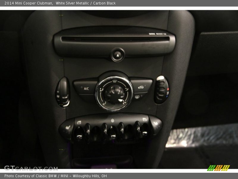 White Silver Metallic / Carbon Black 2014 Mini Cooper Clubman