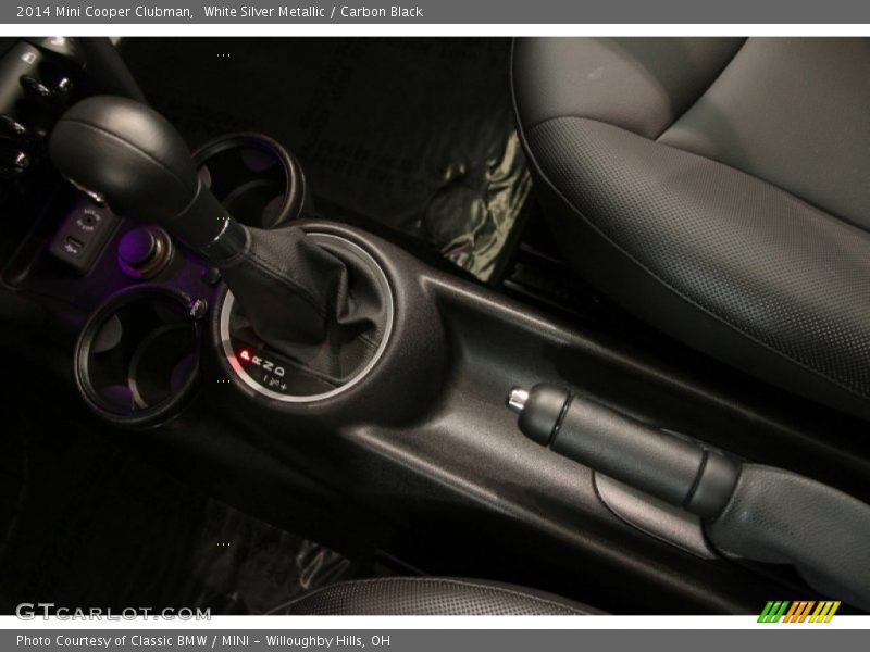 White Silver Metallic / Carbon Black 2014 Mini Cooper Clubman