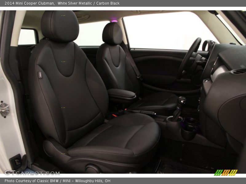 White Silver Metallic / Carbon Black 2014 Mini Cooper Clubman