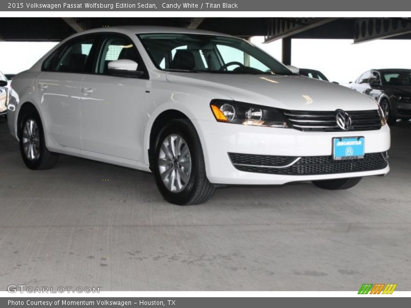 Candy White / Titan Black 2015 Volkswagen Passat Wolfsburg Edition Sedan