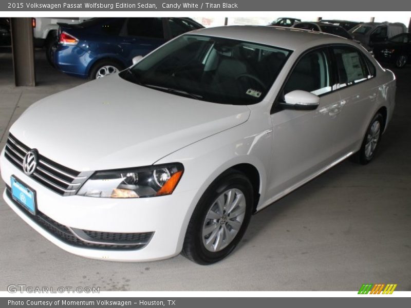 Candy White / Titan Black 2015 Volkswagen Passat Wolfsburg Edition Sedan