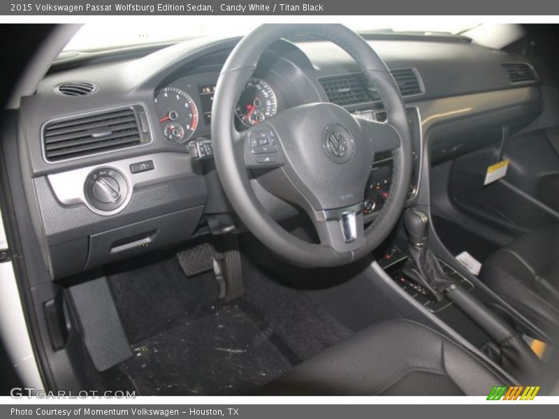 Candy White / Titan Black 2015 Volkswagen Passat Wolfsburg Edition Sedan