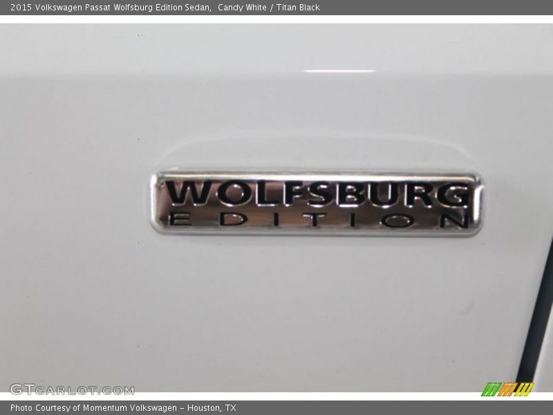 Candy White / Titan Black 2015 Volkswagen Passat Wolfsburg Edition Sedan