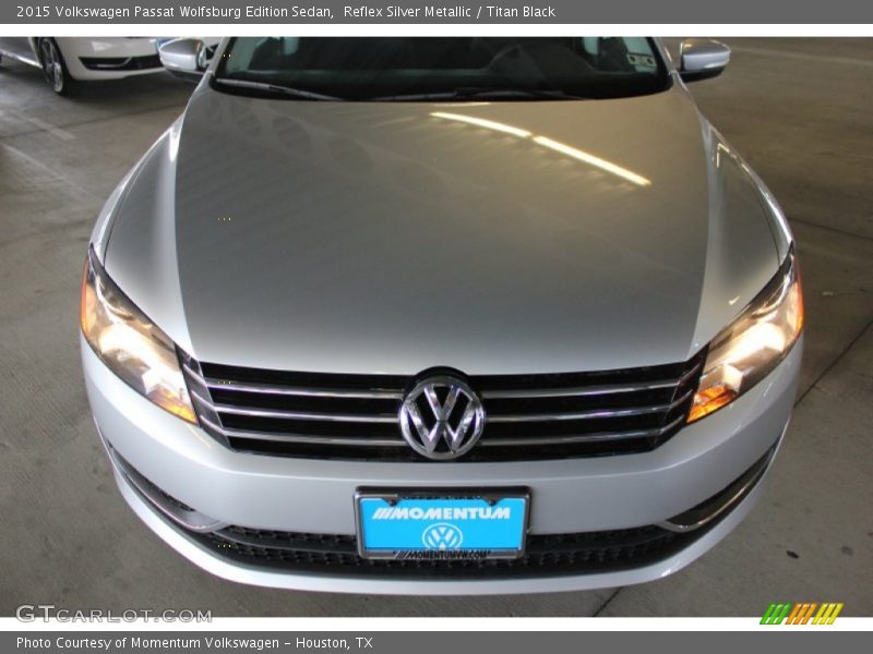 Reflex Silver Metallic / Titan Black 2015 Volkswagen Passat Wolfsburg Edition Sedan