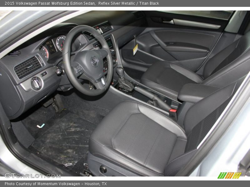Reflex Silver Metallic / Titan Black 2015 Volkswagen Passat Wolfsburg Edition Sedan
