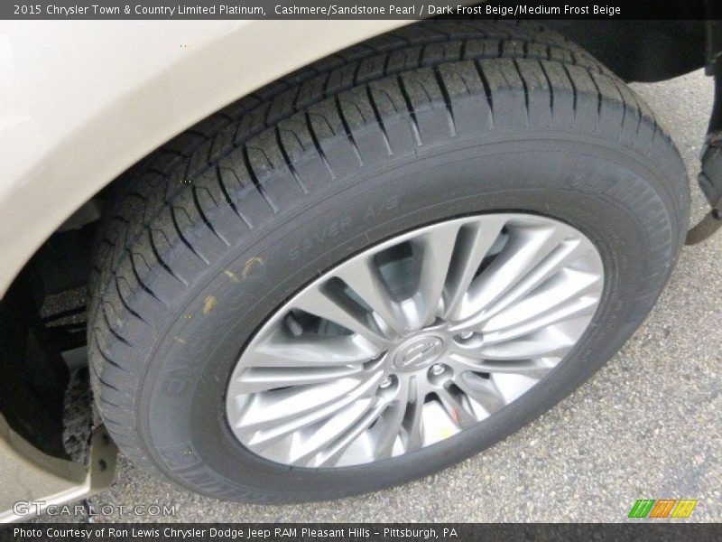 Cashmere/Sandstone Pearl / Dark Frost Beige/Medium Frost Beige 2015 Chrysler Town & Country Limited Platinum