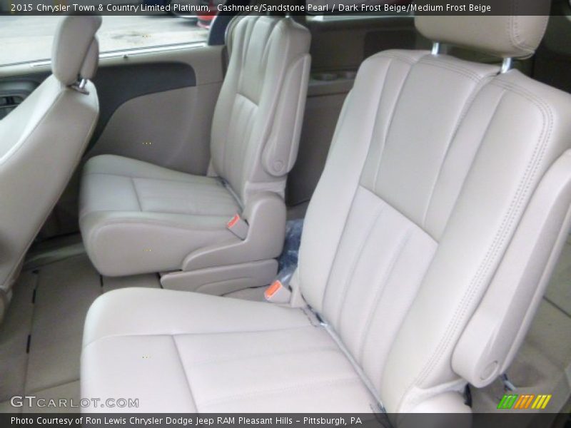 Rear Seat of 2015 Town & Country Limited Platinum