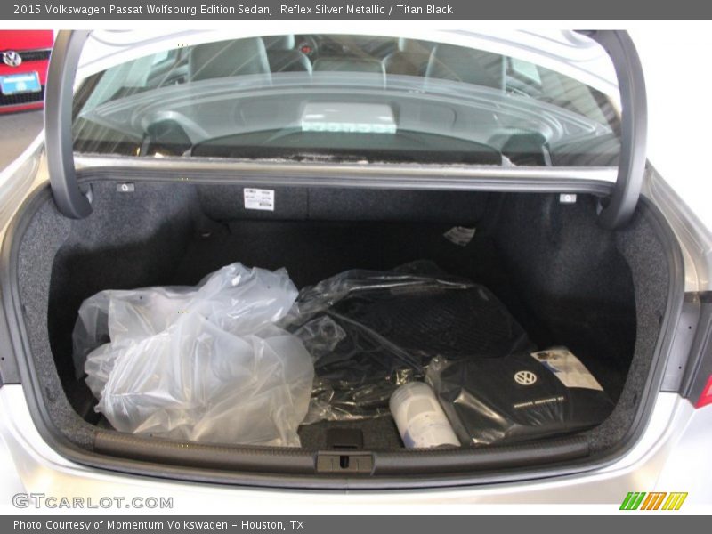 Reflex Silver Metallic / Titan Black 2015 Volkswagen Passat Wolfsburg Edition Sedan