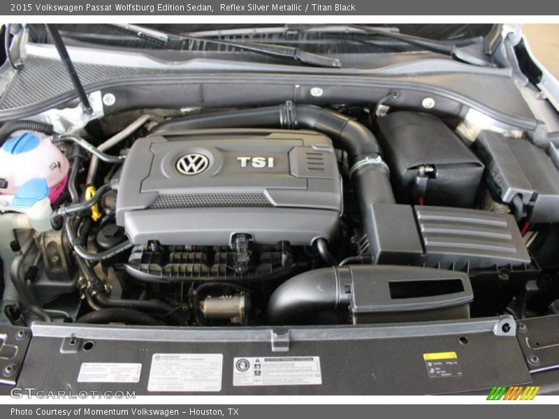 Reflex Silver Metallic / Titan Black 2015 Volkswagen Passat Wolfsburg Edition Sedan