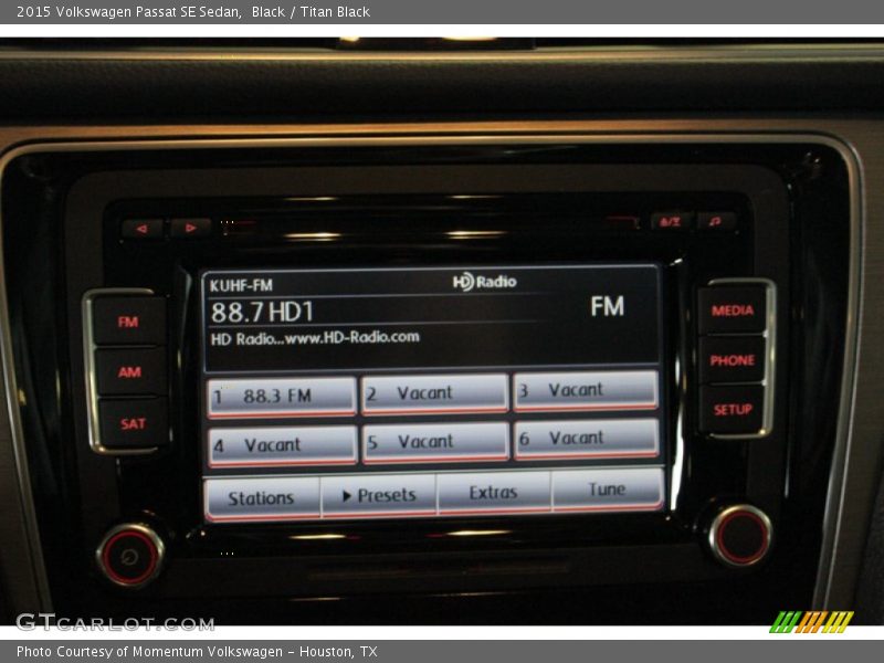 Black / Titan Black 2015 Volkswagen Passat SE Sedan