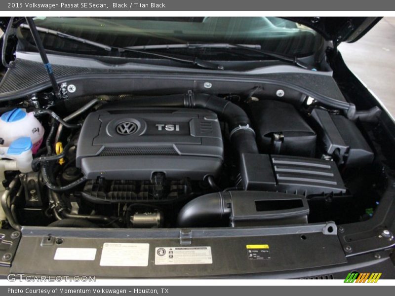 Black / Titan Black 2015 Volkswagen Passat SE Sedan
