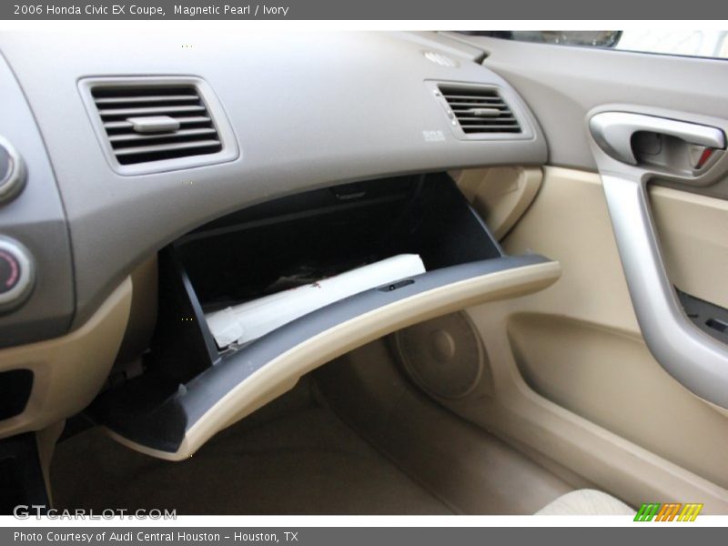 Magnetic Pearl / Ivory 2006 Honda Civic EX Coupe