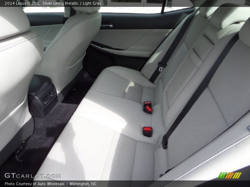 Silver Lining Metallic / Light Gray 2014 Lexus IS 250