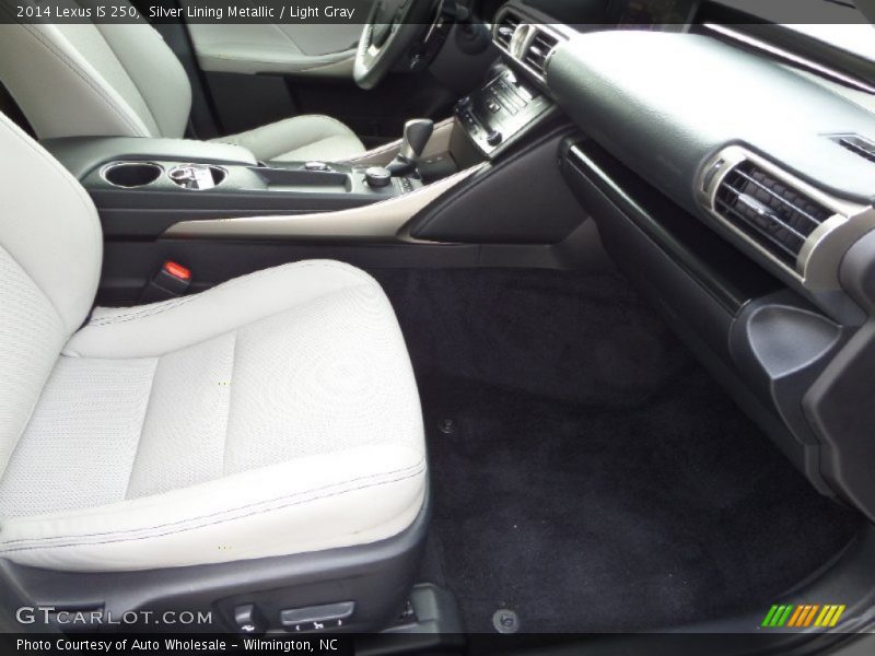 Silver Lining Metallic / Light Gray 2014 Lexus IS 250
