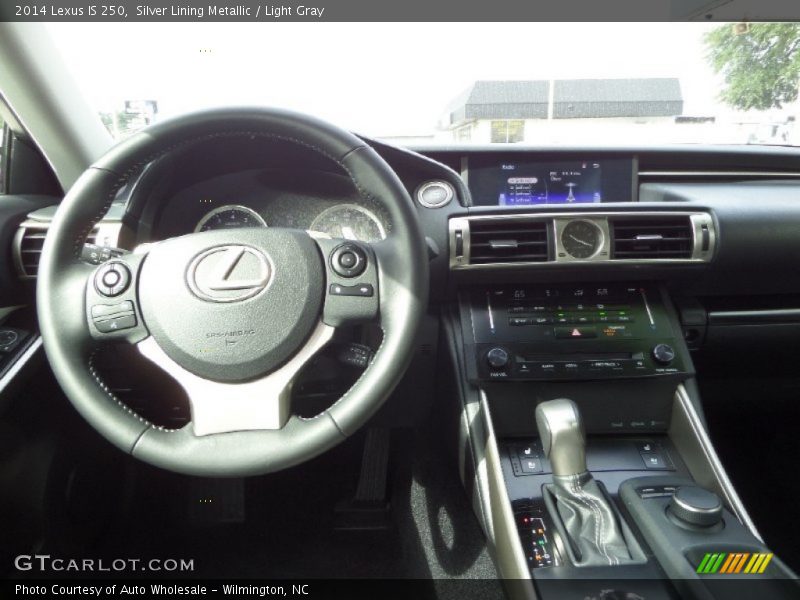 Silver Lining Metallic / Light Gray 2014 Lexus IS 250