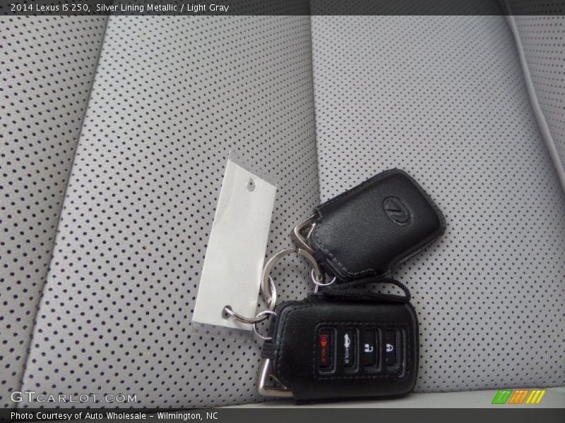 Silver Lining Metallic / Light Gray 2014 Lexus IS 250