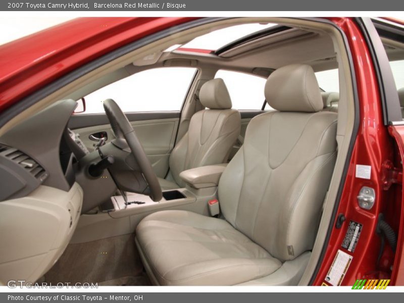  2007 Camry Hybrid Bisque Interior
