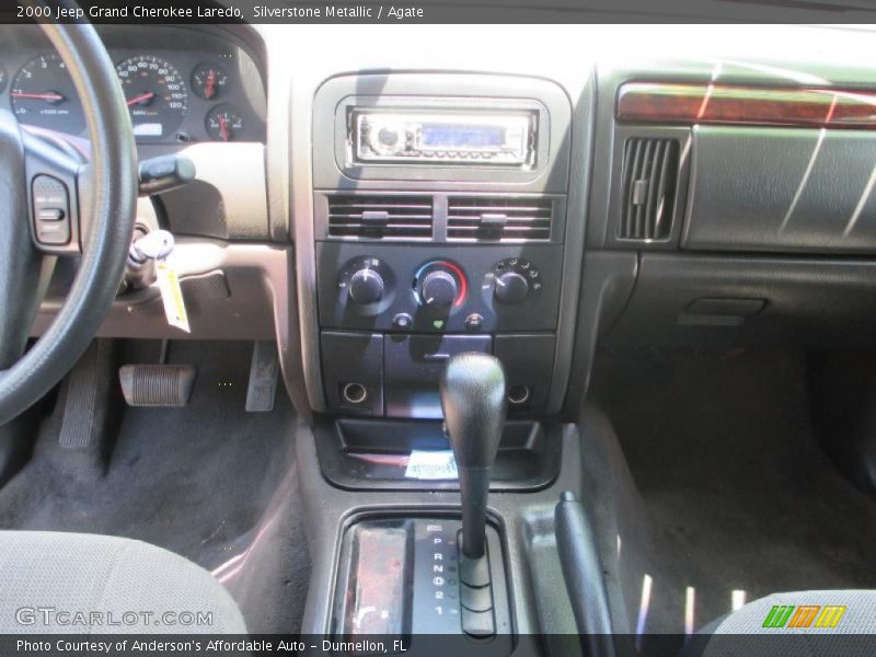 Silverstone Metallic / Agate 2000 Jeep Grand Cherokee Laredo