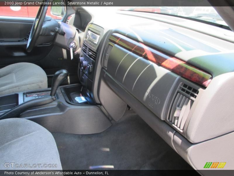 Silverstone Metallic / Agate 2000 Jeep Grand Cherokee Laredo