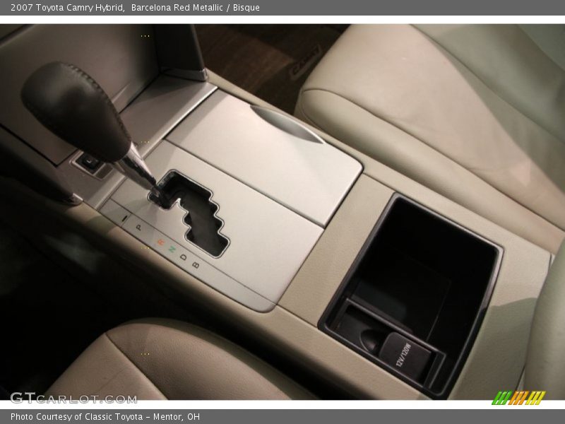 Barcelona Red Metallic / Bisque 2007 Toyota Camry Hybrid
