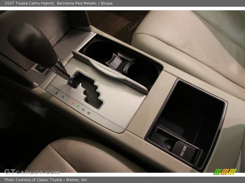 Barcelona Red Metallic / Bisque 2007 Toyota Camry Hybrid