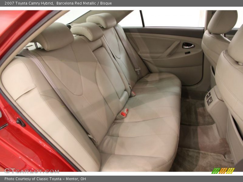 Barcelona Red Metallic / Bisque 2007 Toyota Camry Hybrid