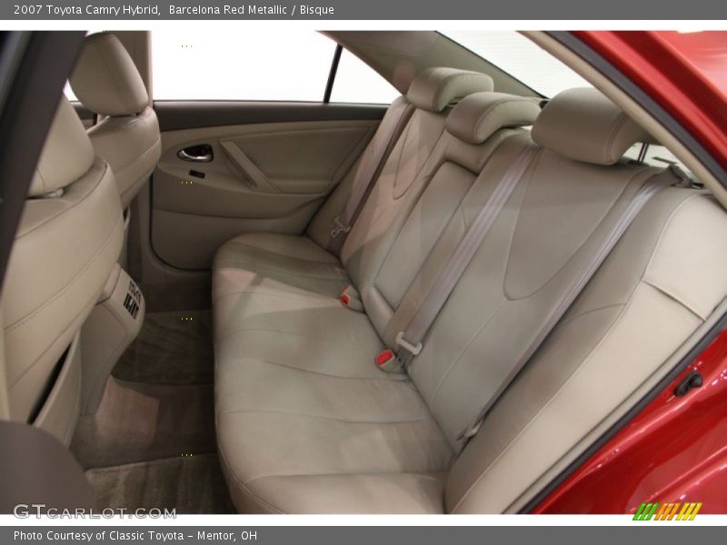 Barcelona Red Metallic / Bisque 2007 Toyota Camry Hybrid