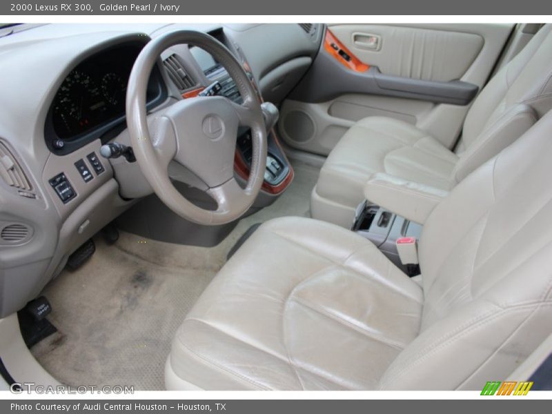 Golden Pearl / Ivory 2000 Lexus RX 300