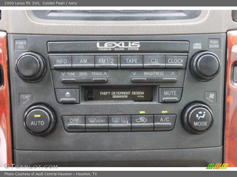 Golden Pearl / Ivory 2000 Lexus RX 300