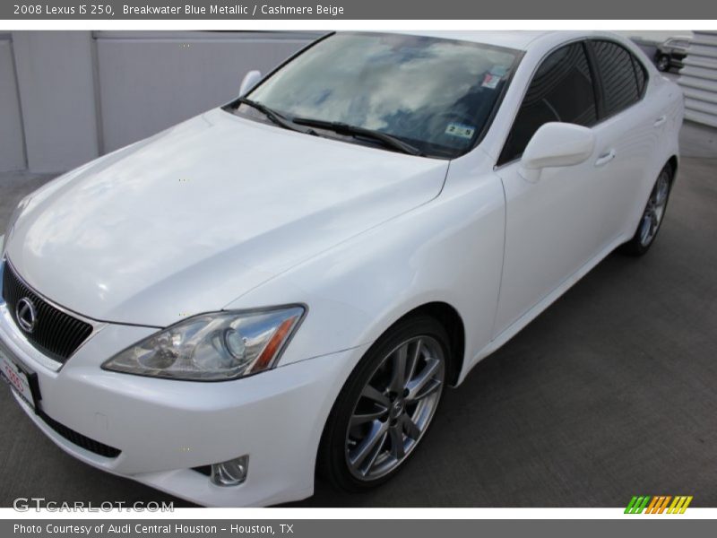 Breakwater Blue Metallic / Cashmere Beige 2008 Lexus IS 250