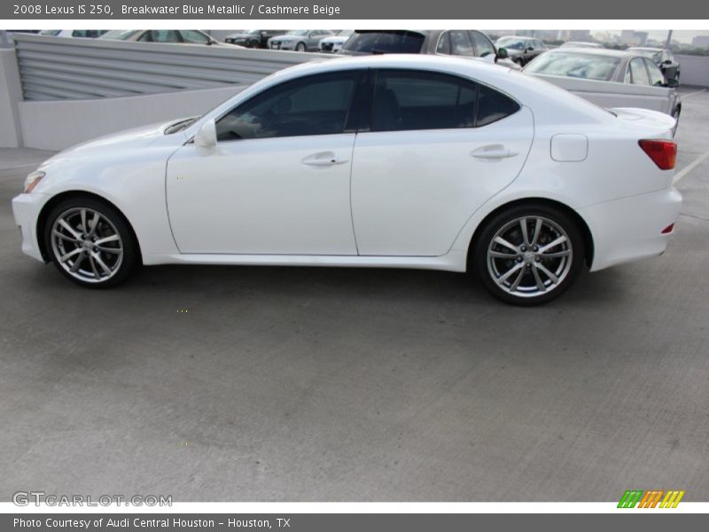 Breakwater Blue Metallic / Cashmere Beige 2008 Lexus IS 250