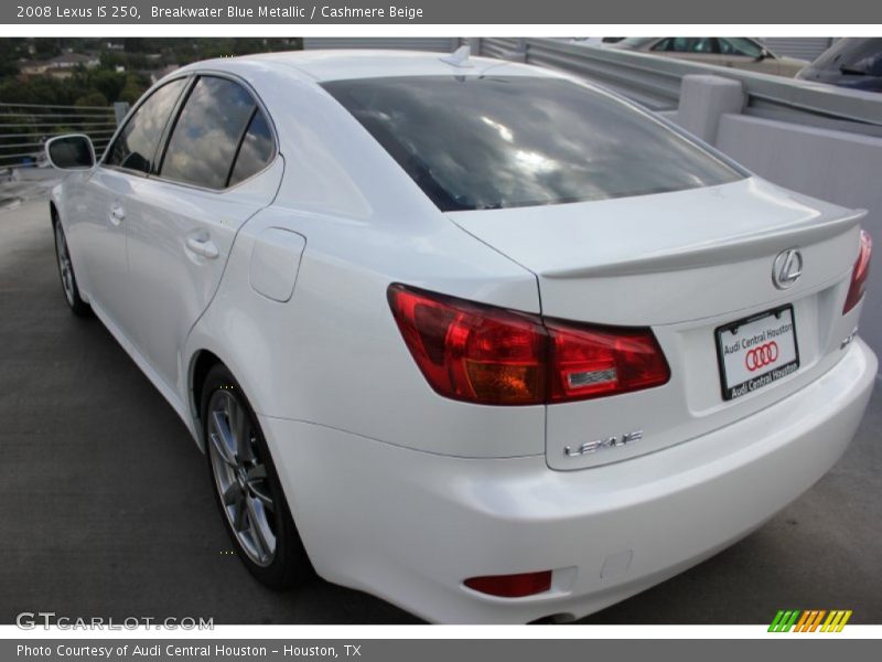 Breakwater Blue Metallic / Cashmere Beige 2008 Lexus IS 250